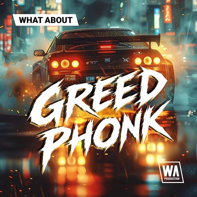 W. A. Production Greed Phonk WAV MiDi Serum 2 Presets-乐声音频-资源网