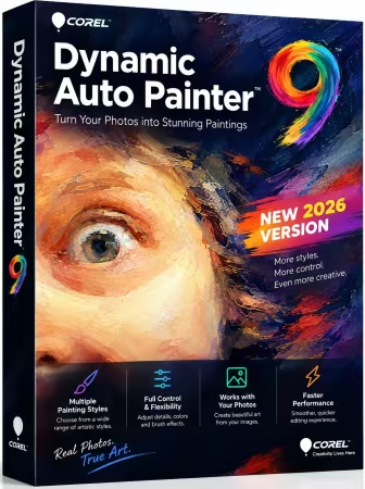 照片转油画/艺术画笔软件MediaChance Dynamic Auto Painter Pro 9.0.0 x64-乐声音频-资源网