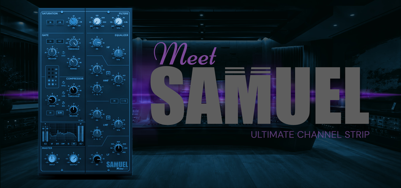 调音台风格的通道条Lemur Audio SAMUEL v1.0.19 [WiN]-乐声音频-资源网