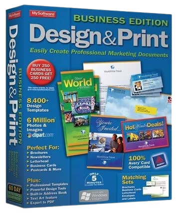 高效桌面排版与营销物料设计软件Design & Print Business Edition 6.0.0-乐声音频-资源网