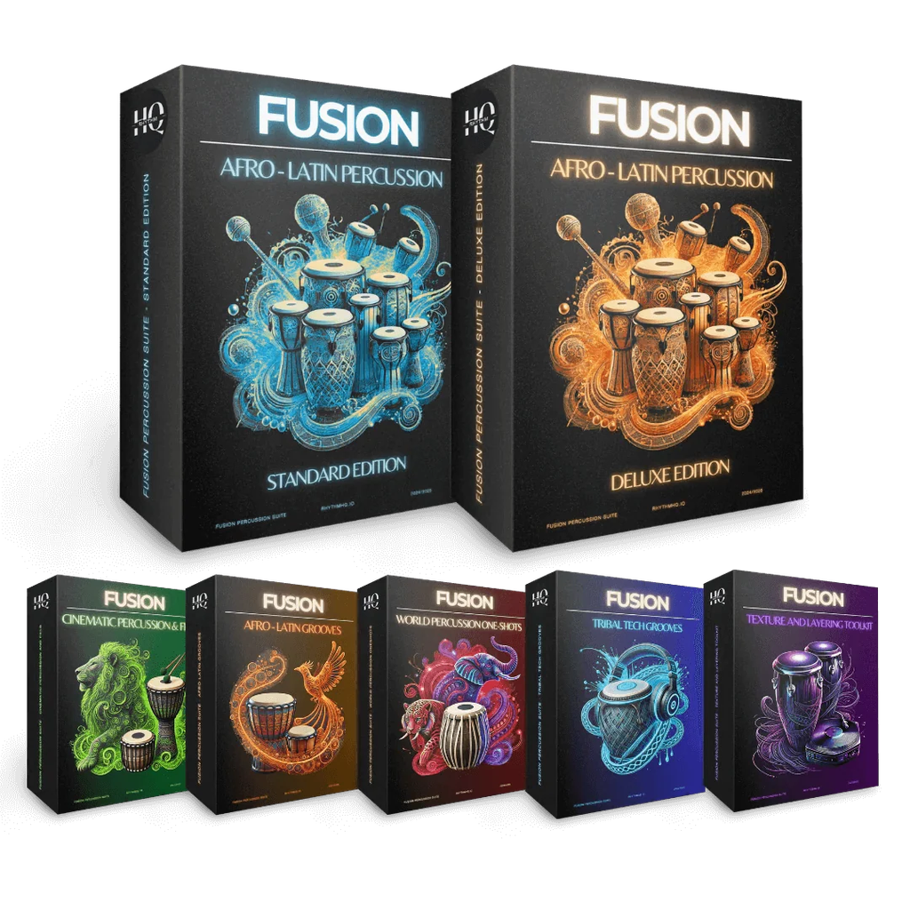 图片[1]-Rhythm HQ Fusion Afro Latin Percussion Suite Deluxe Edition WAV MiDi-FANTASTiC-乐声音频-资源网