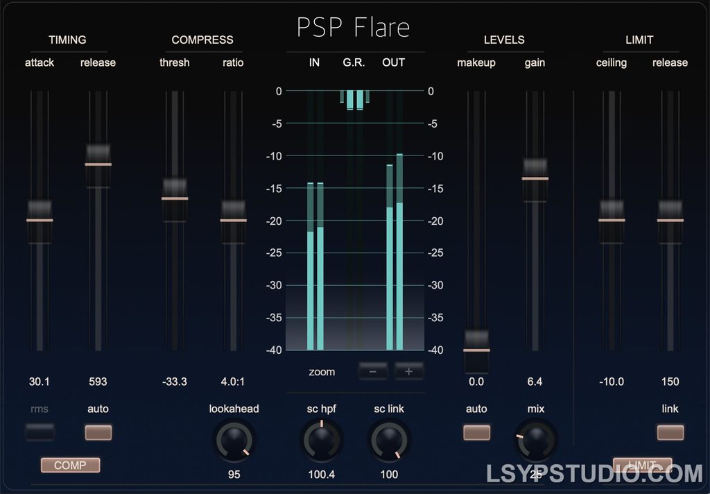 图片[1]-新型心理声学压缩器PSPaudioware PSP Flare v1.1.1 [WiN]-乐声音频-资源网
